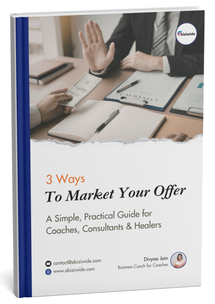 3 ways to market your offer