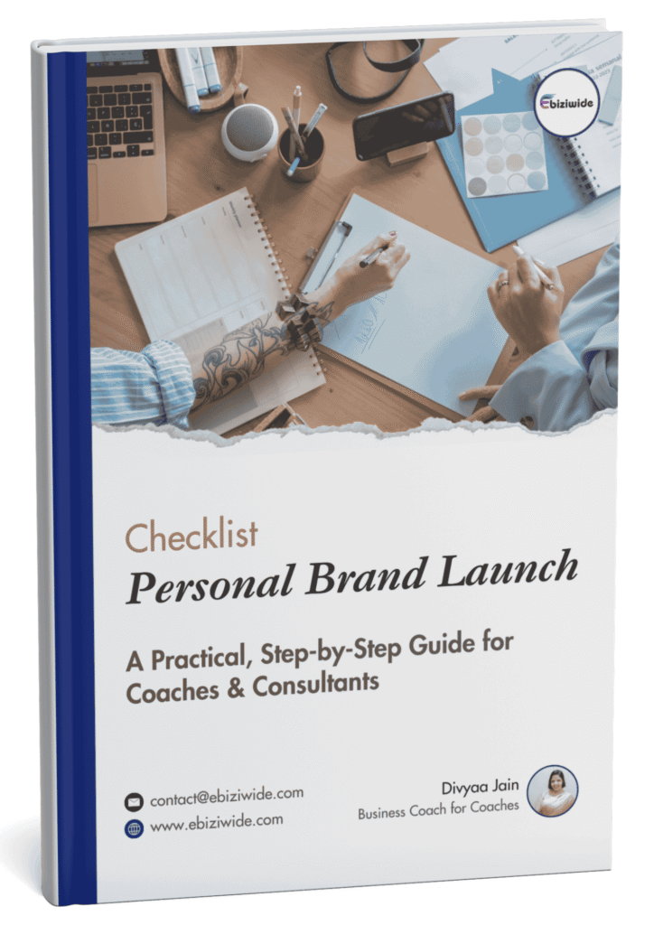 PERSONAL BRAND LAUNCH CHECKLIST